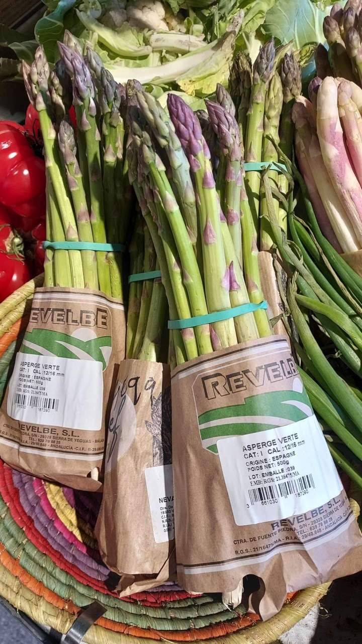 Asperges vertes Sauzé-Vaussais