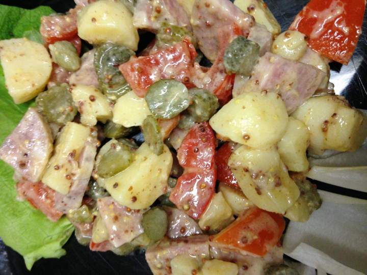 Salade piémontaise faite maison Sauzé-Vaussais