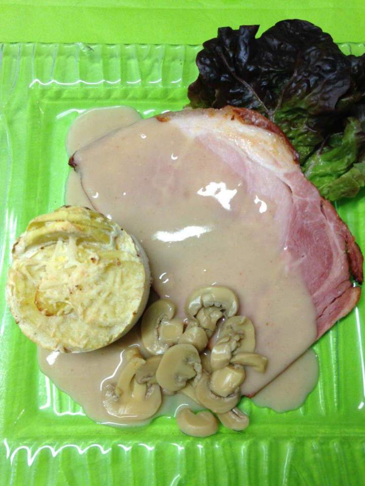 Jambon Braisé Sauce Porto Sauzé-Vaussais